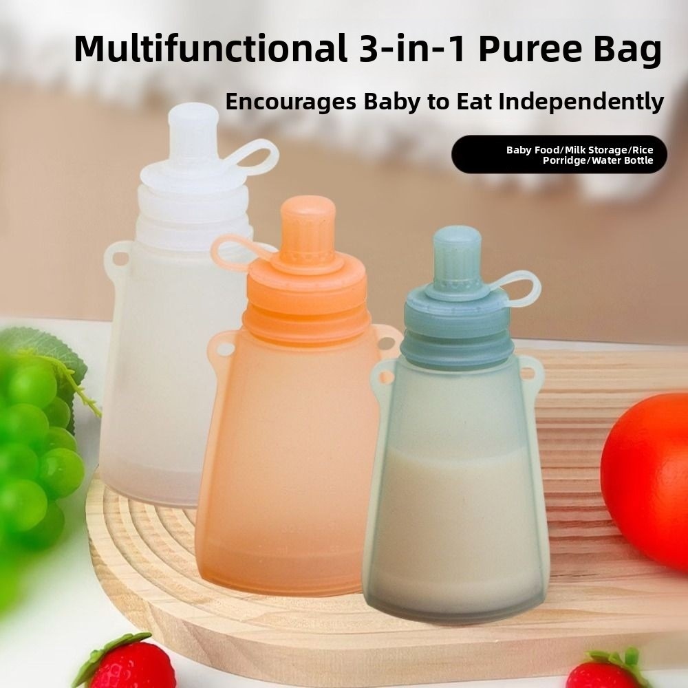 Baby Food Pouches Reusable - Pochette de nourriture pour bébé en