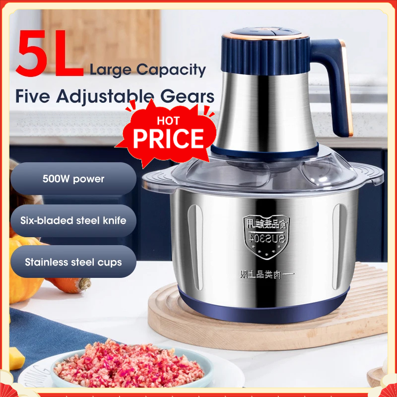 Baby Food With Meat - Hachoir à viande électrique 5L en