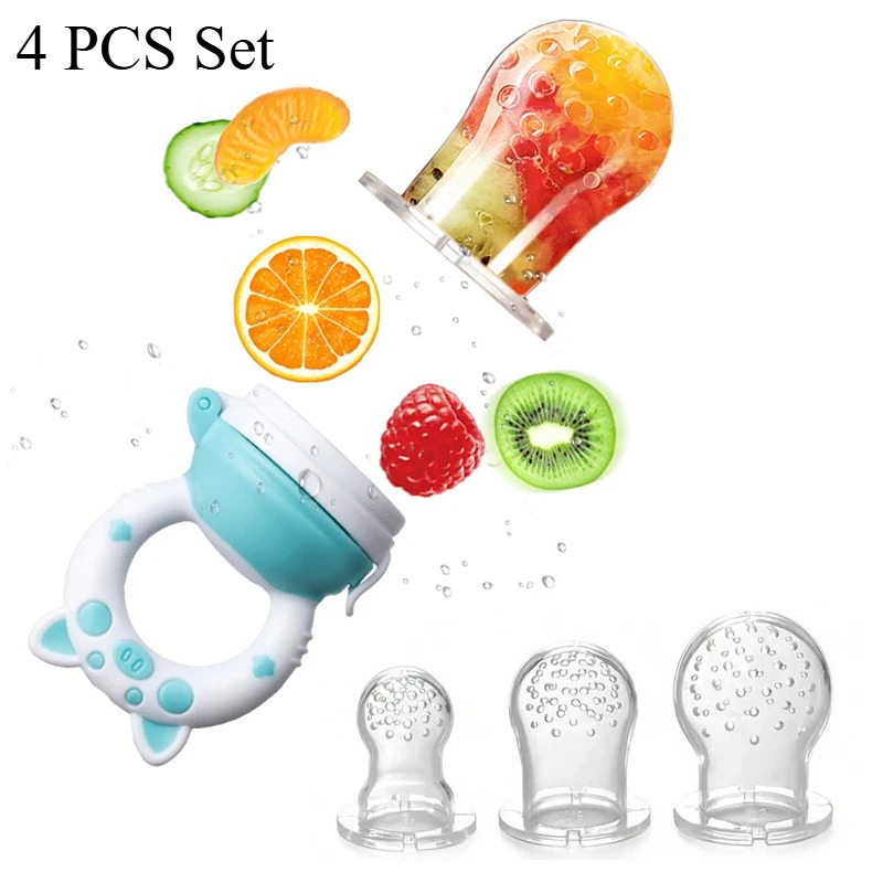Baby Food Product - Lot de 4 sucettes d'alimentation en