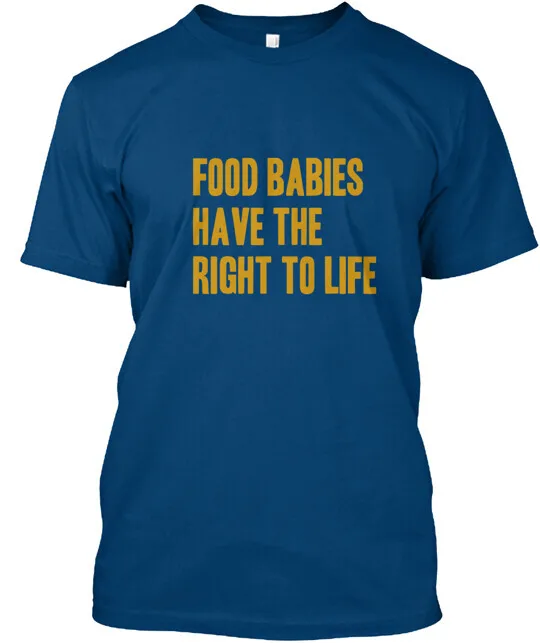Baby Food Usa - T-Shirt doré Pro Life Of Food