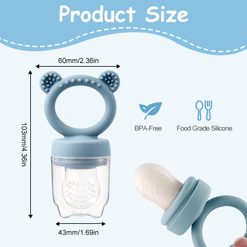 Sucette en silicone en forme d - Baby Food Feeder avis et prix