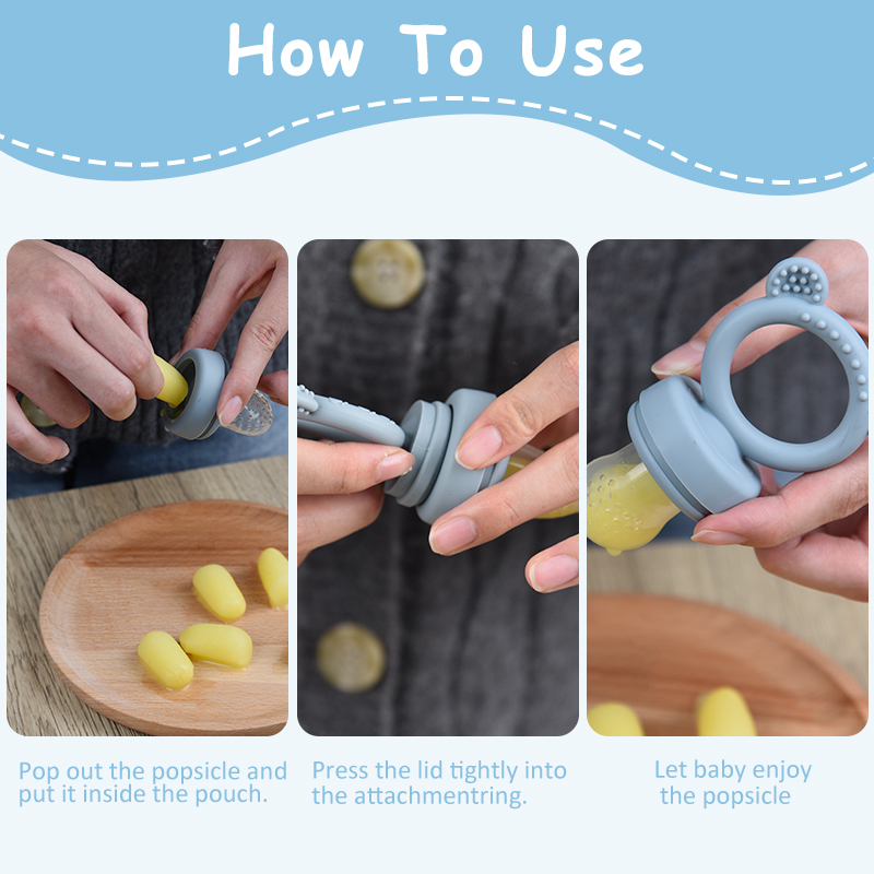Sucette en silicone en forme d - Baby Food Feeder avis et prix