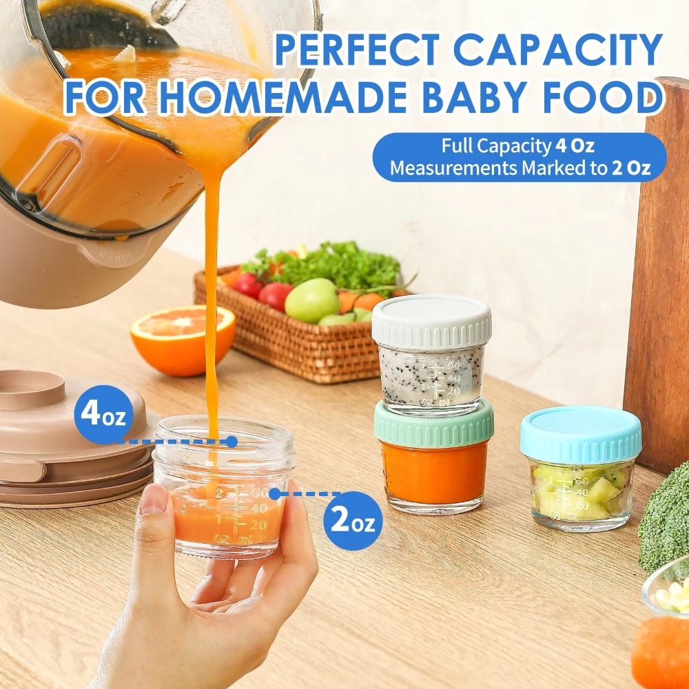 Pot Mason en verre pour alimen - Baby Food Jar avis et prix