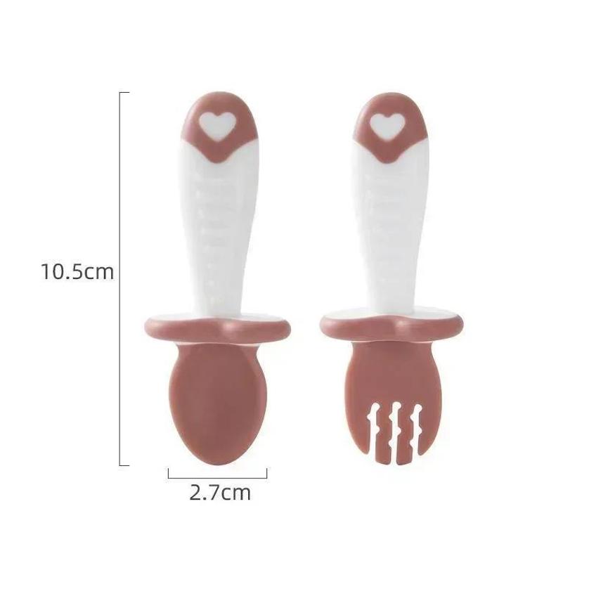 Cuillère fourchette en Silicon - Baby Food Feeder avis et prix