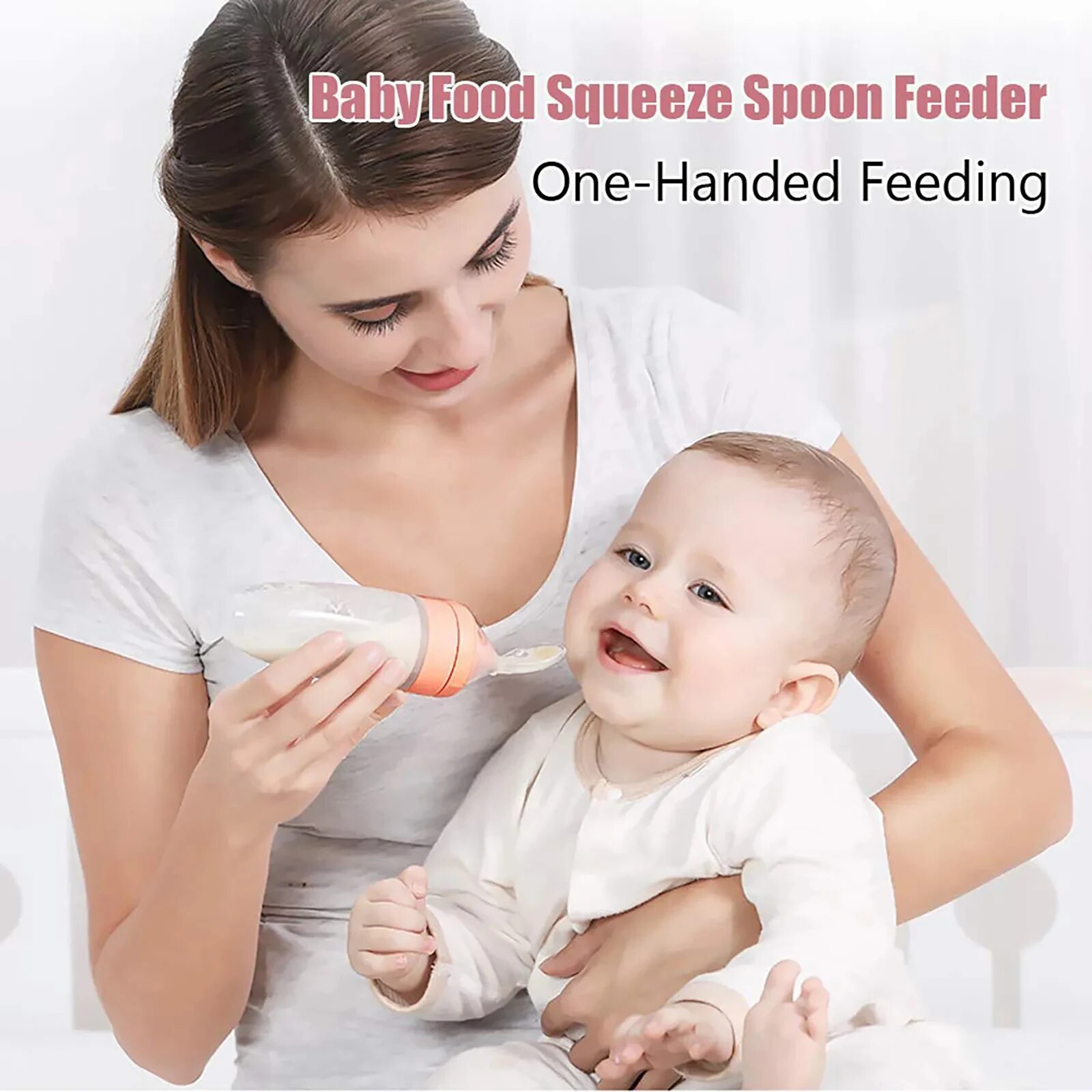 Biberon en Silicone dépressibl - Baby Food Feeder avis et prix