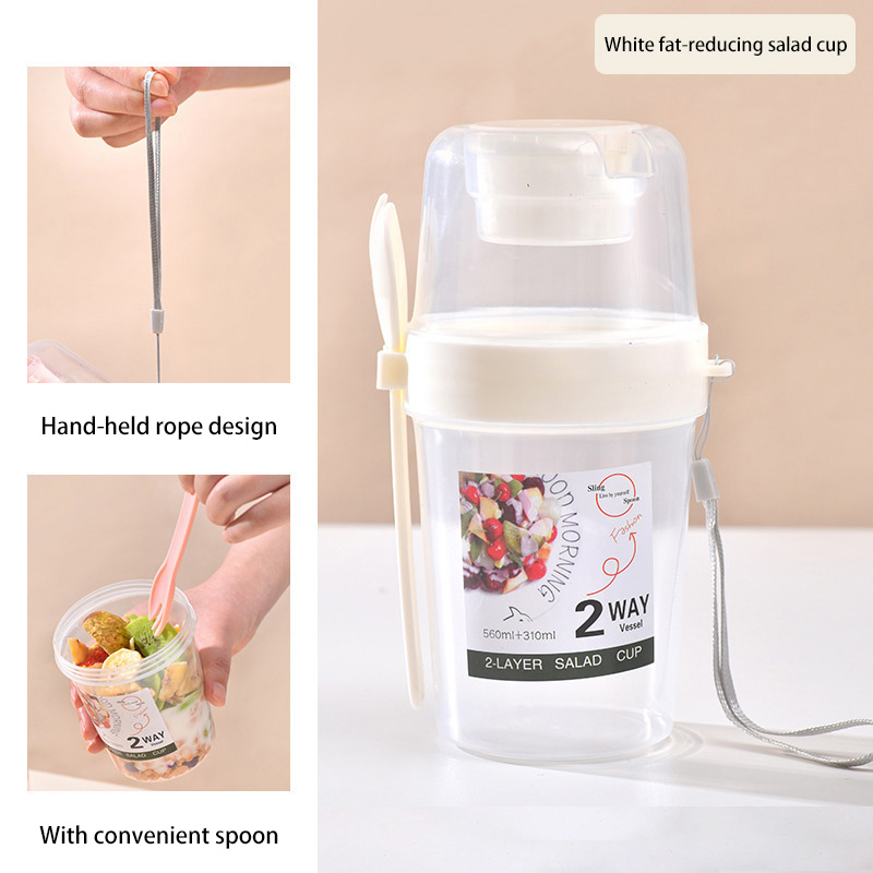 Tasse à salade portable avec c - Baby Food Oatmeal avis et prix