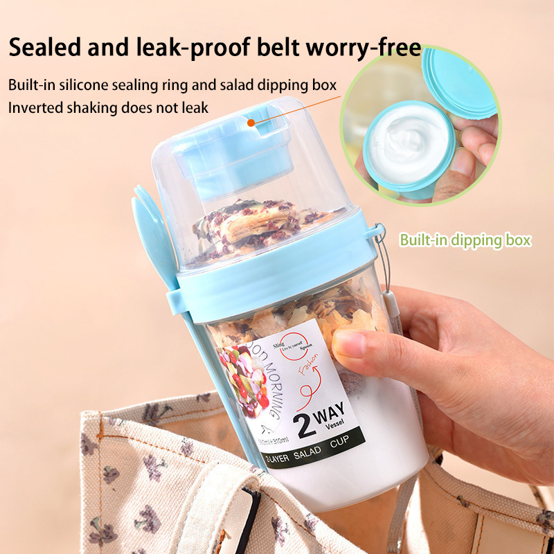 Tasse à salade portable avec c - Baby Food Oatmeal avis et prix