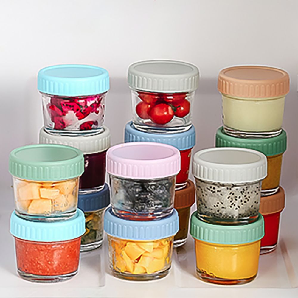 Lot de 6 pots en verre réutili - Baby Food Jar avis et prix
