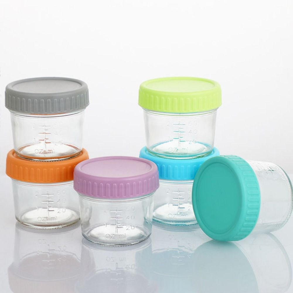 Lot de 6 pots en verre réutili - Baby Food Jar avis et prix