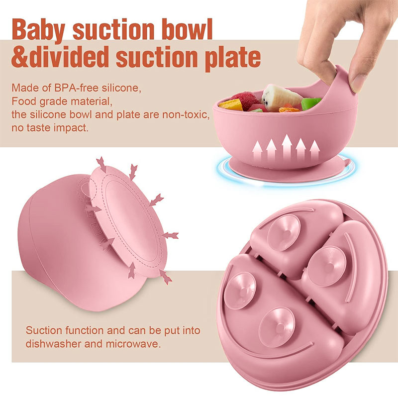 Ensemble de vaisselle en silic - Baby Food Product avis et prix