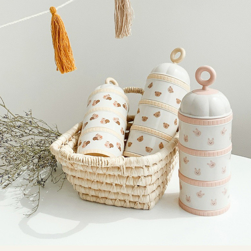 Boîte de lait en poudre ours m - Food Box Baby avis et prix