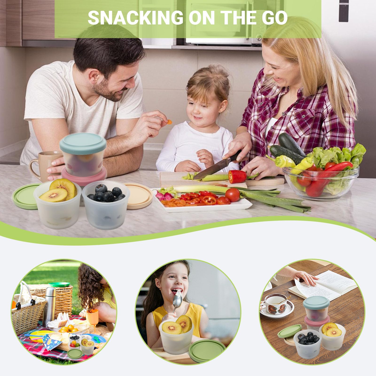 Conteneur alimentaire en silic - Baby Food Usa avis et prix