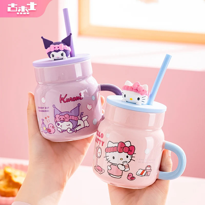 Sanrio 450ml tasse en céramiqu - Training Cup Straw avis et prix