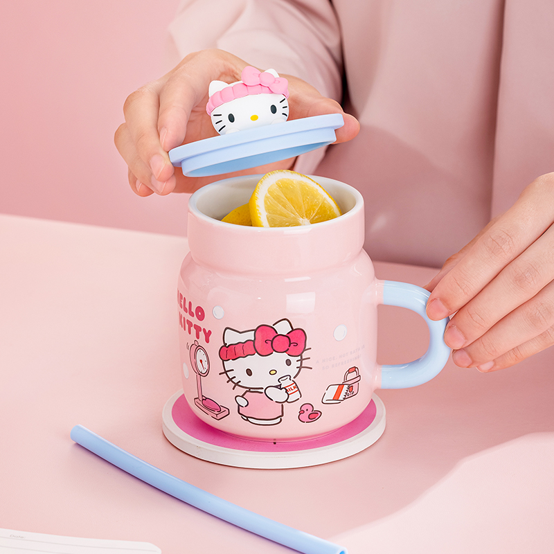 Sanrio 450ml tasse en céramiqu - Training Cup Straw avis et prix