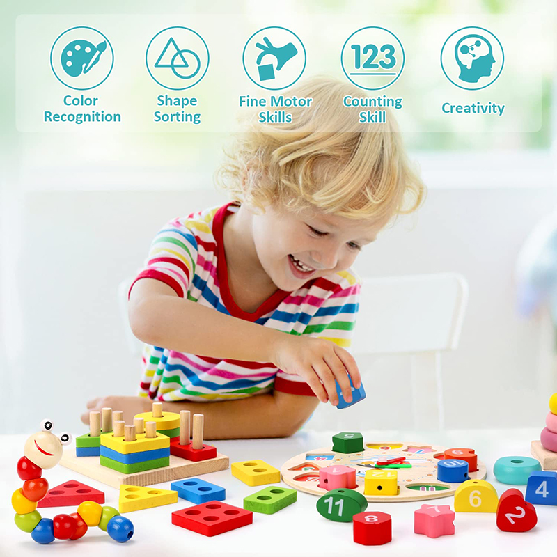 Jouets en bois Montessori pour - Baby Food Product avis et prix