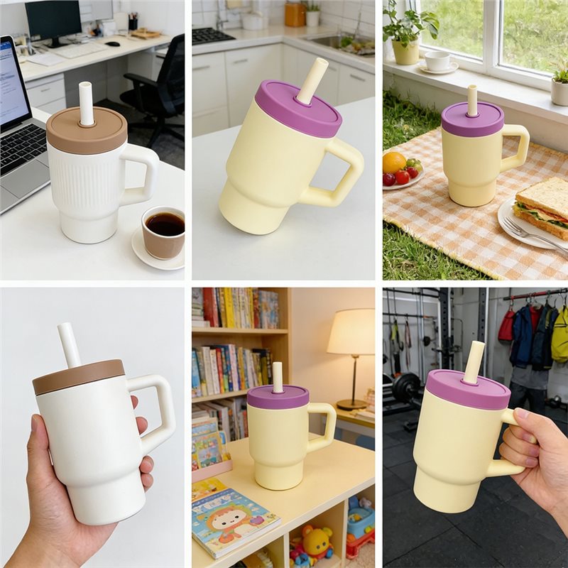 LNHF Mini Car Cup Tasse en sil - Training Cup Straw avis et prix