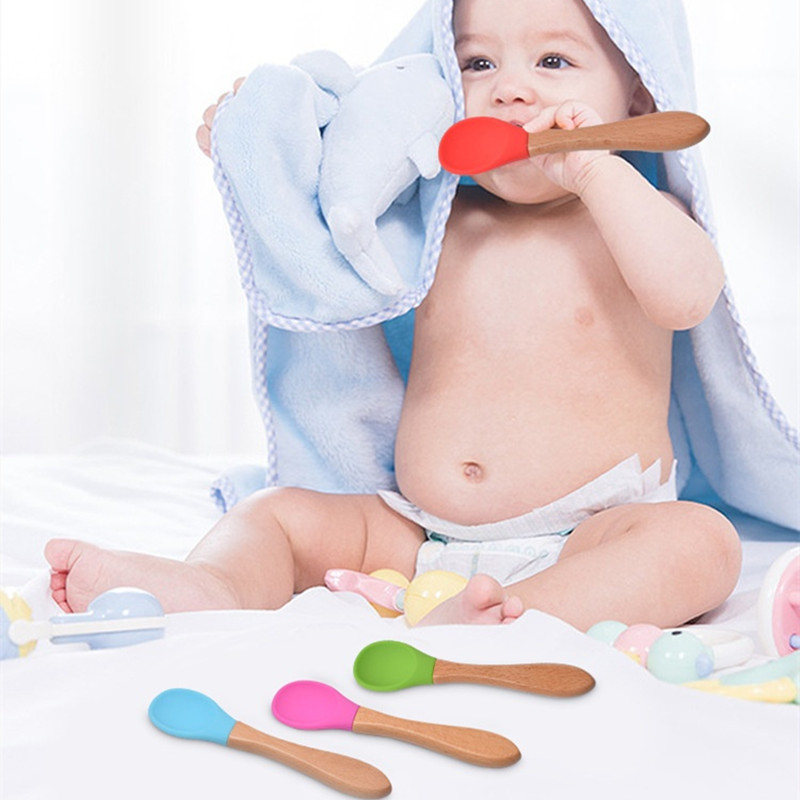 Cuillère fourchette en Silicon - Baby Food Feeder avis et prix