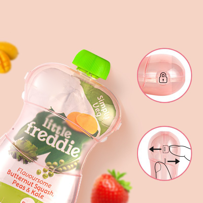 Tasse/pochette de purée de fru - Baby Food Pouches Reusable avis et prix