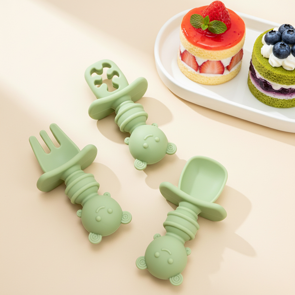 Ensemble de 3 cuillères et fou - Baby Food Feeder avis et prix