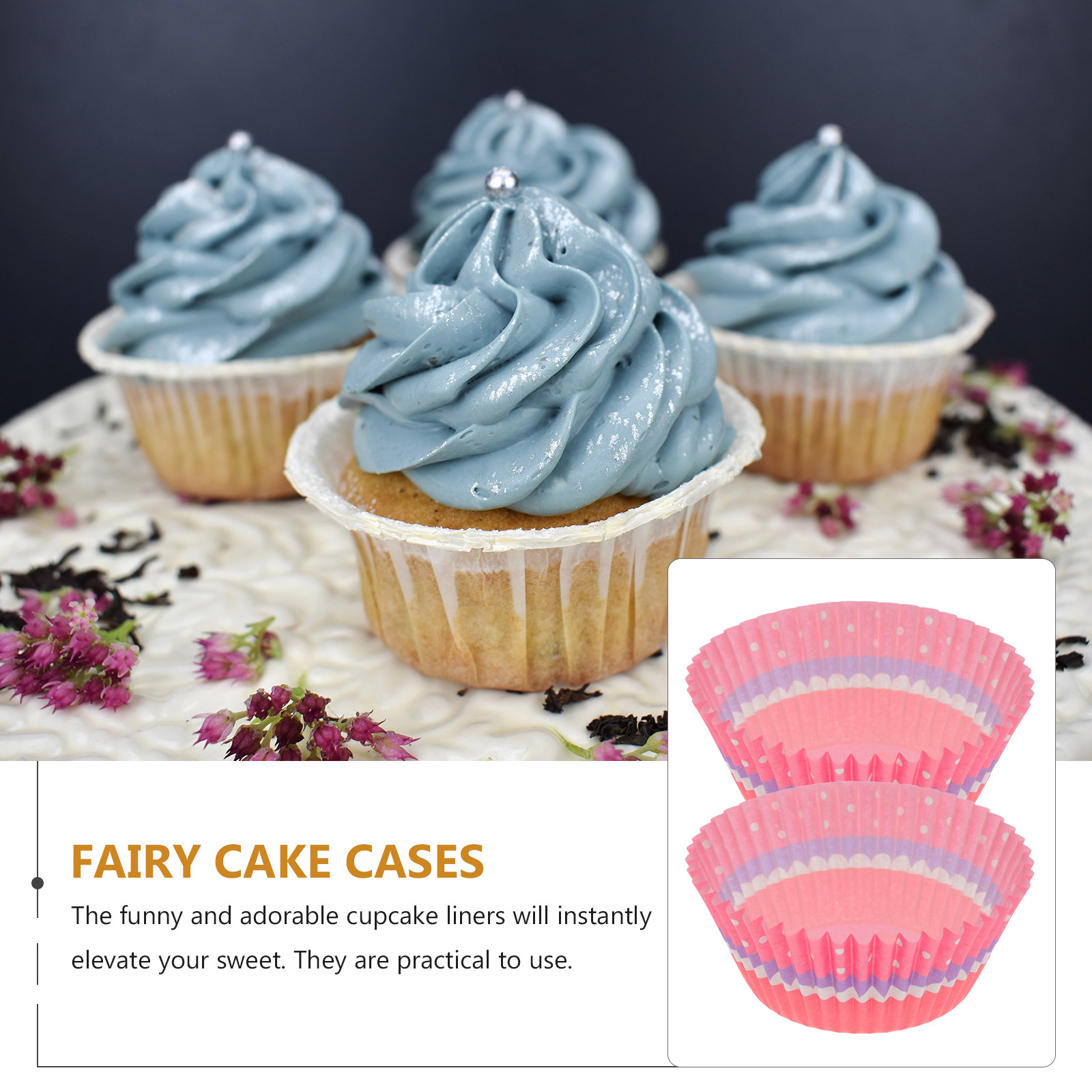 200 moules à cupcakes arc-en-c - Baby Food Usa avis et prix